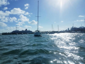 Sailboat with view